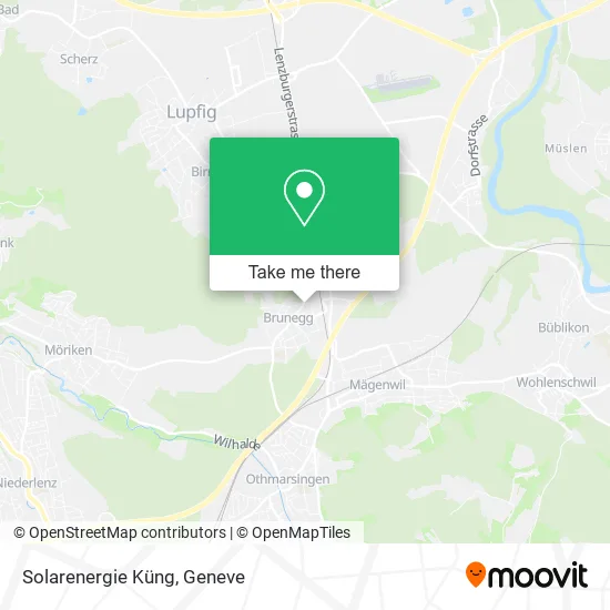 Solarenergie Küng map