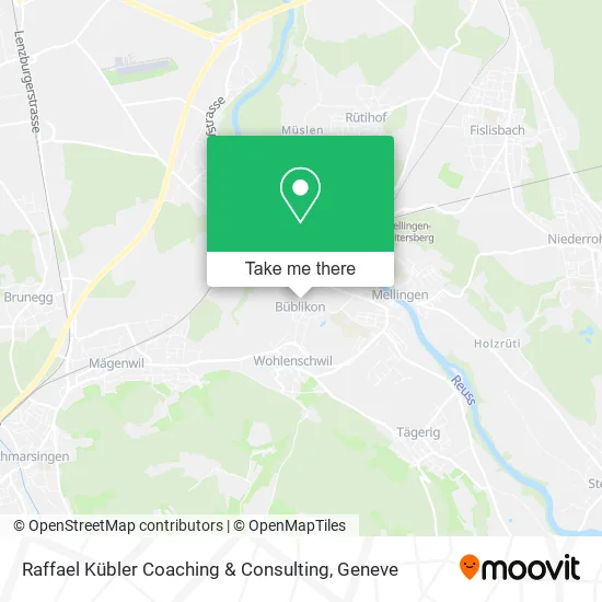 Raffael Kübler Coaching & Consulting map
