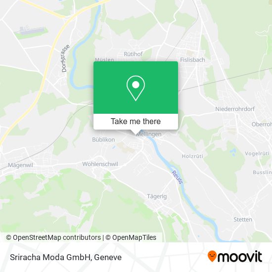 Sriracha Moda GmbH map