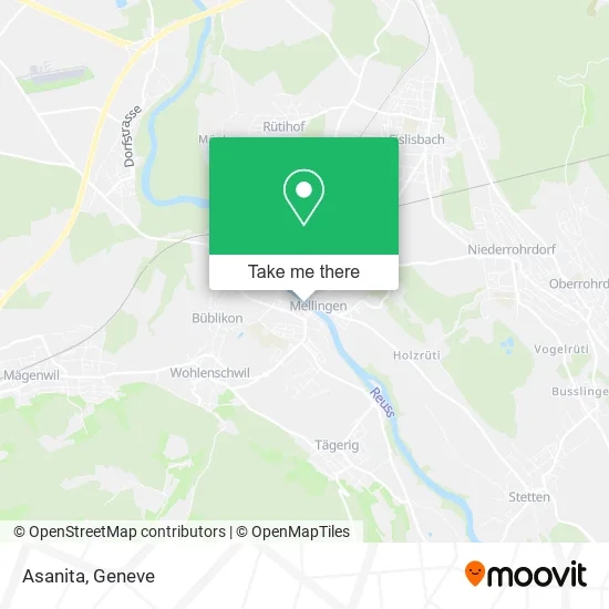 Asanita map
