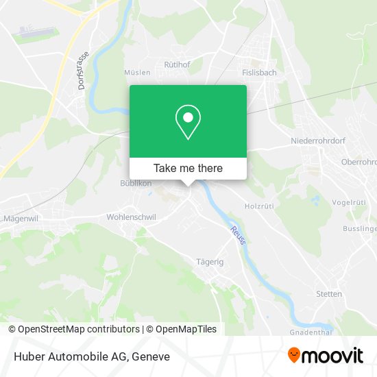 Huber Automobile AG map