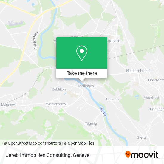 Jereb Immobilien Consulting map