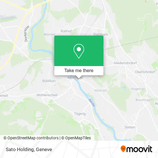Sato Holding map