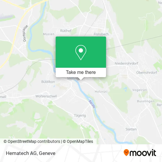 Hematech AG map