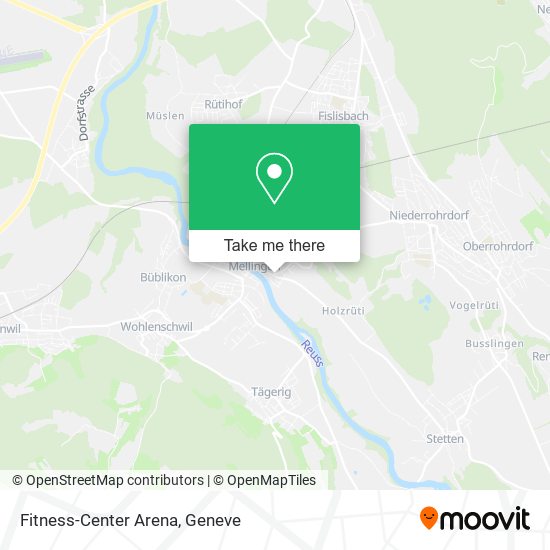 Fitness-Center Arena map