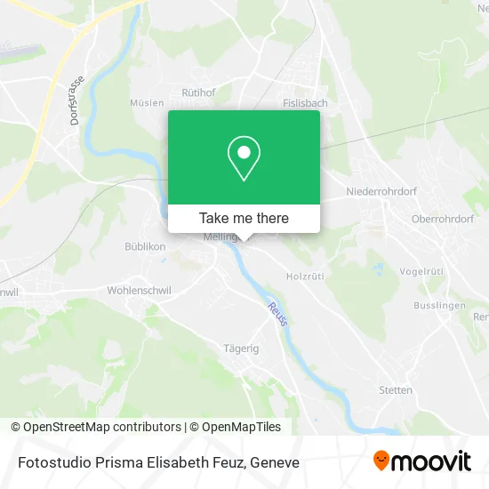 Fotostudio Prisma Elisabeth Feuz map