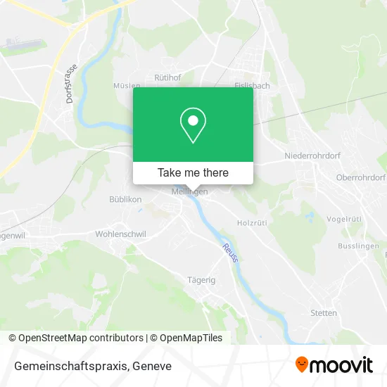 Gemeinschaftspraxis map