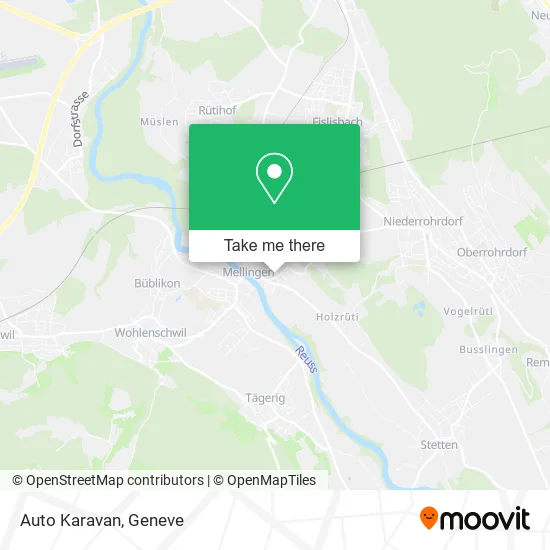 Auto Karavan map