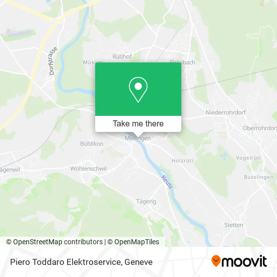 Piero Toddaro Elektroservice map