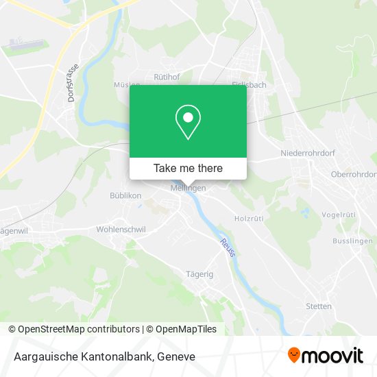 Aargauische Kantonalbank map