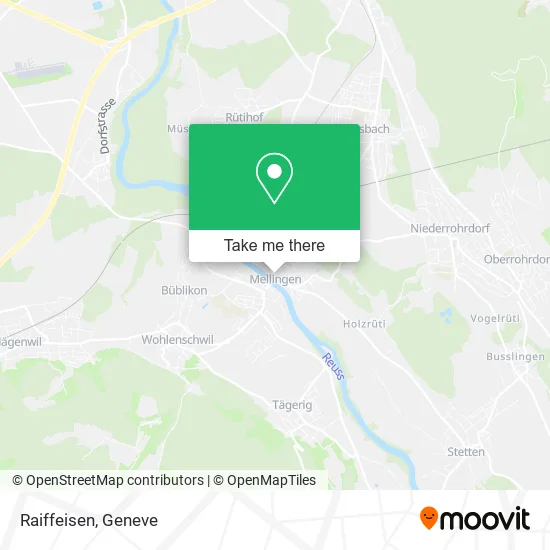 Raiffeisen map