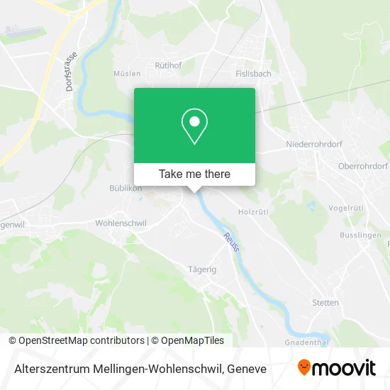 Alterszentrum Mellingen-Wohlenschwil map