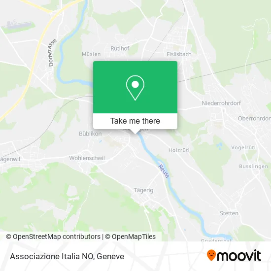 Associazione Italia NO map