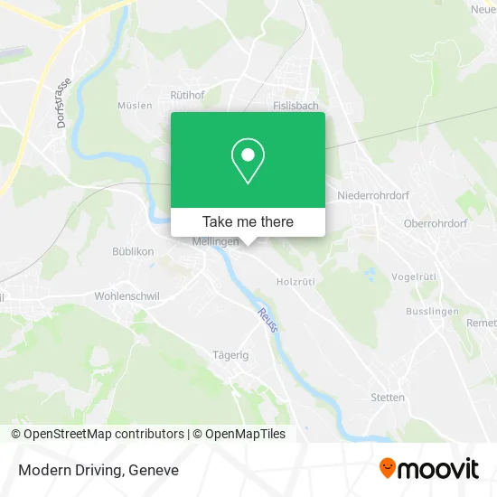 Modern Driving map