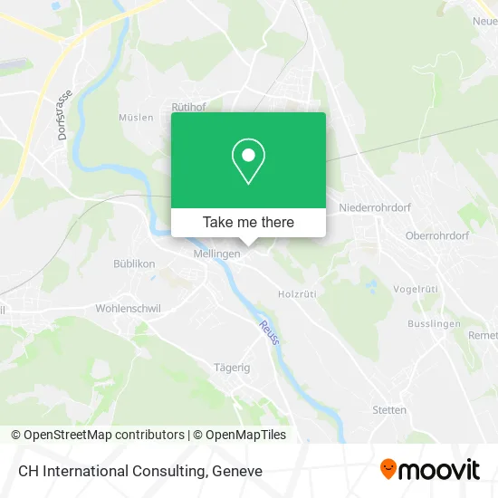 CH International Consulting map