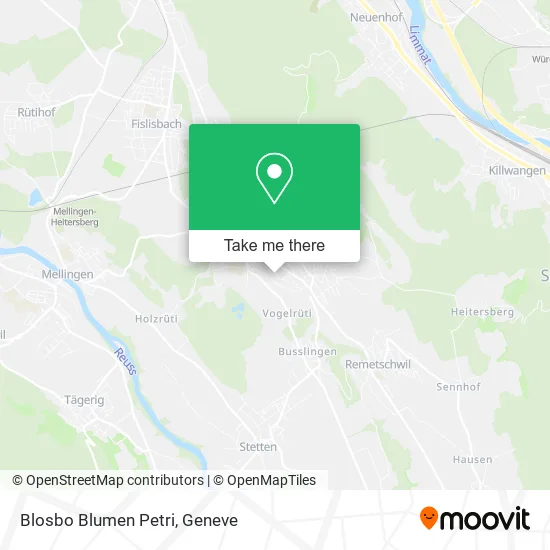 Blosbo Blumen Petri map