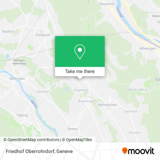 Friedhof Oberrohrdorf map