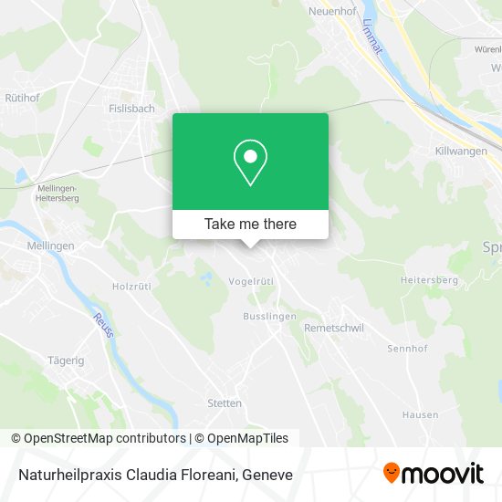 Naturheilpraxis Claudia Floreani map