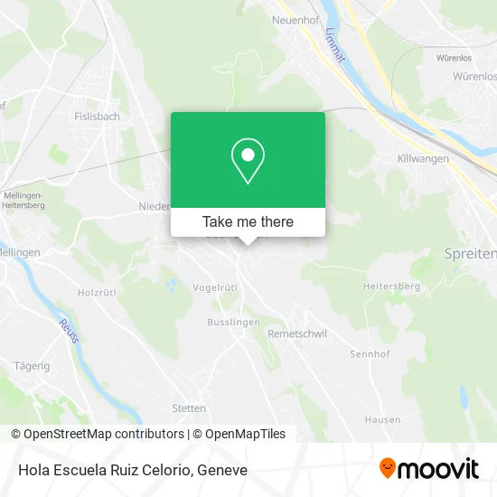 Hola Escuela Ruiz Celorio map
