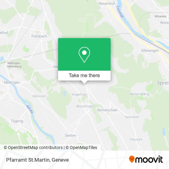 Pfarramt St.Martin map