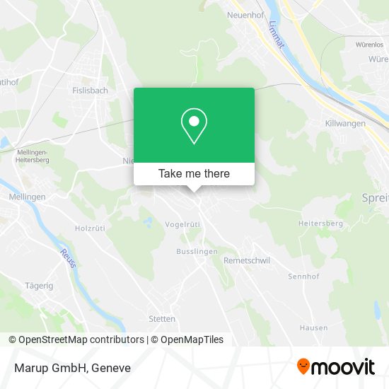 Marup GmbH map