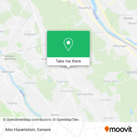 Alex Hauenstein map
