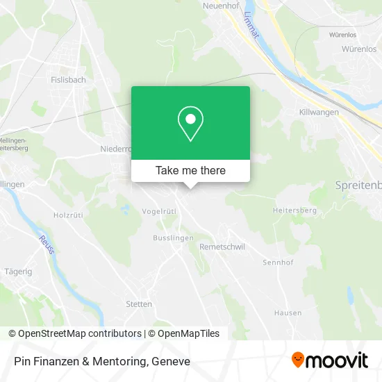 Pin Finanzen & Mentoring map