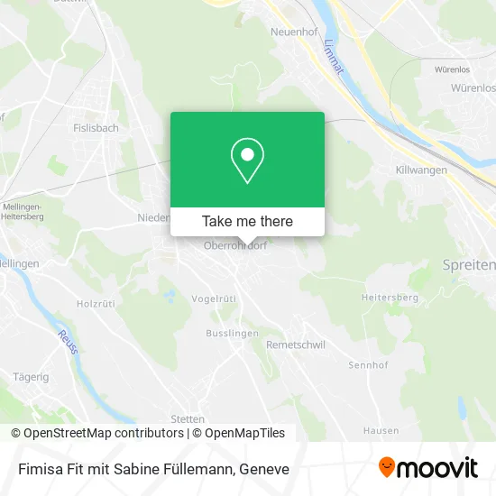Fimisa Fit mit Sabine Füllemann map