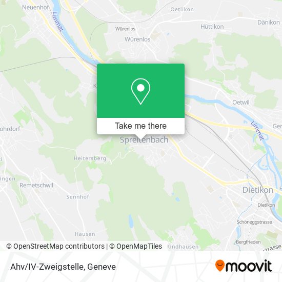 Ahv/IV-Zweigstelle map