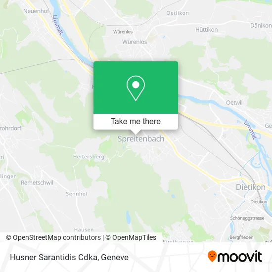 Husner Sarantidis Cdka map