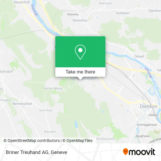 Briner Treuhand AG map