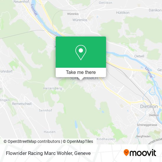 Flowrider Racing Marc Wohler map