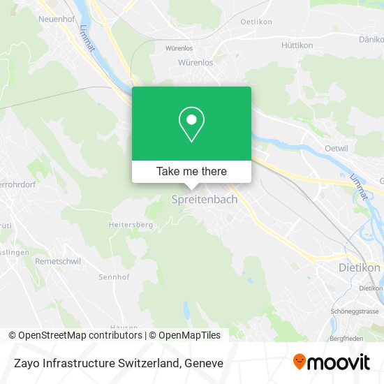 Zayo Infrastructure Switzerland plan