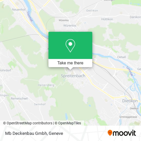 Mb Deckenbau Gmbh map