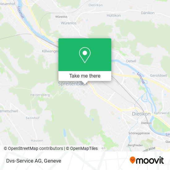 Dvs-Service AG map