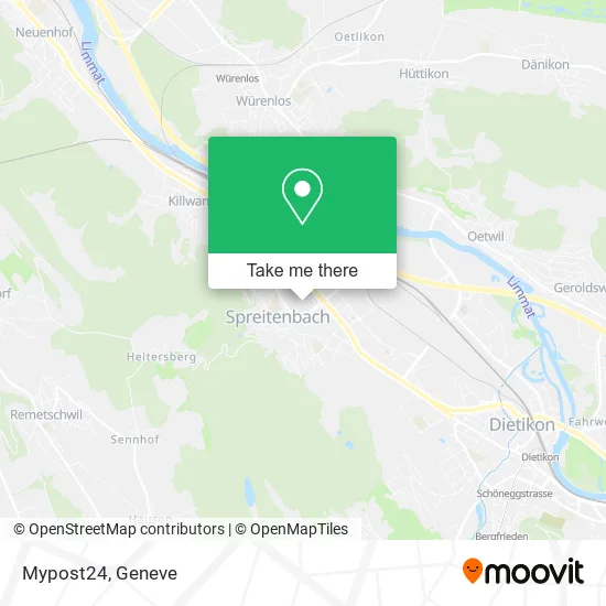 Mypost24 map