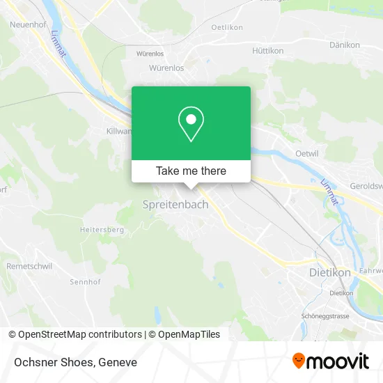 Ochsner Shoes map