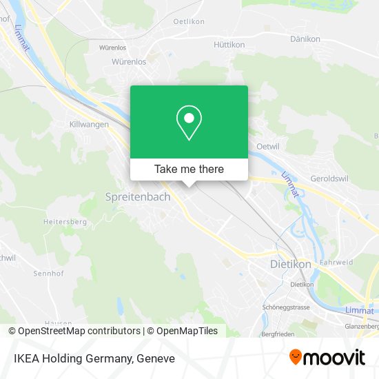 IKEA Holding Germany map