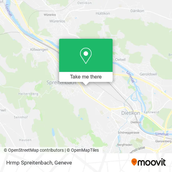 Hrmp Spreitenbach map