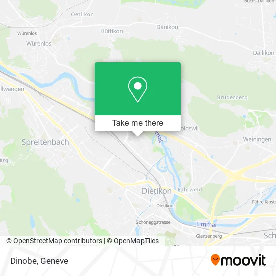 Dinobe map