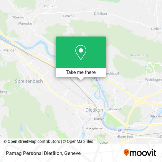 Pamag Personal Dietikon map