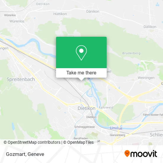 Gozmart map