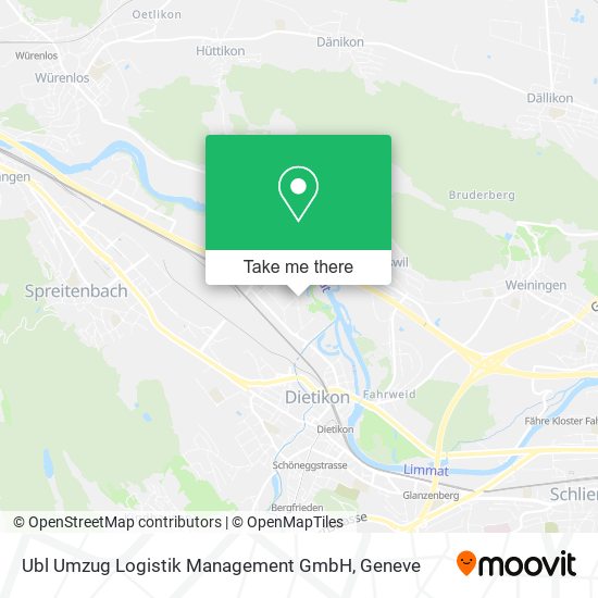 Ubl Umzug Logistik Management GmbH map