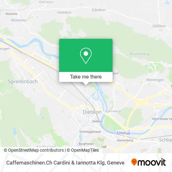 Caffemaschinen.Ch Cardini & Iannotta Klg map