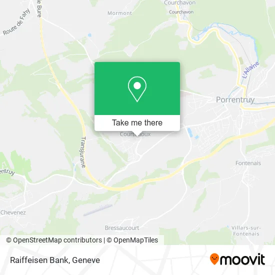 Raiffeisen Bank map