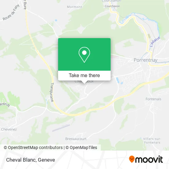 Cheval Blanc map
