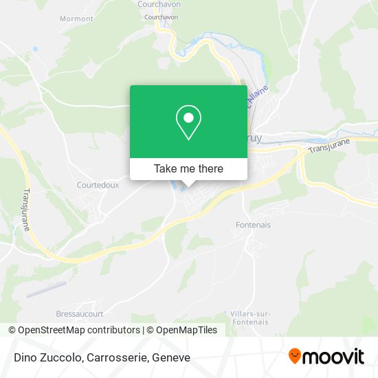Dino Zuccolo, Carrosserie map