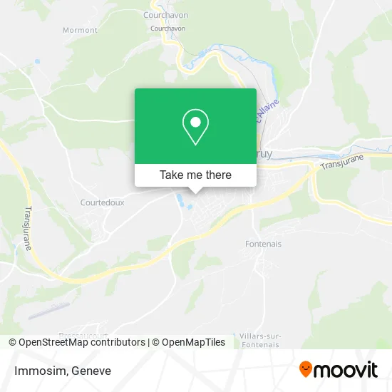Immosim map