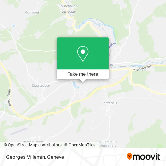 Georges Villemin map
