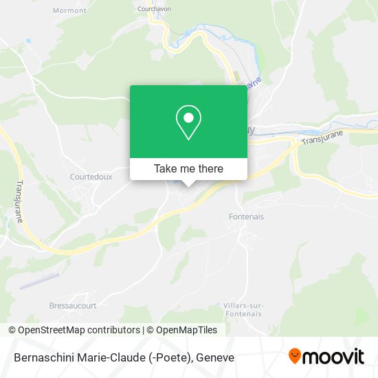 Bernaschini Marie-Claude (-Poete) map